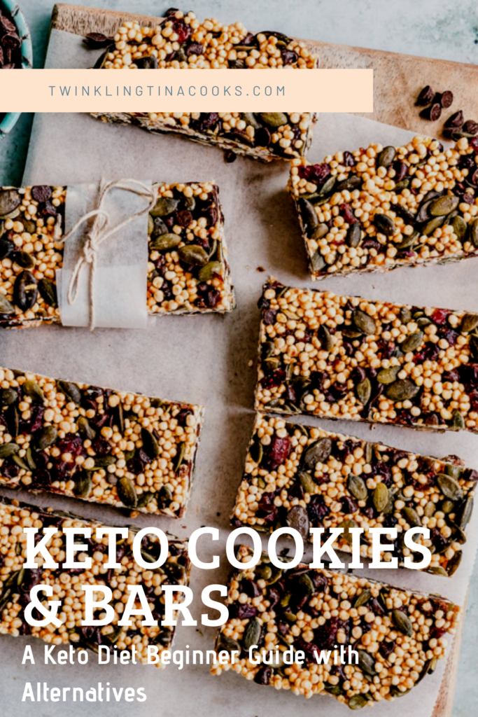 keto cookie and bars