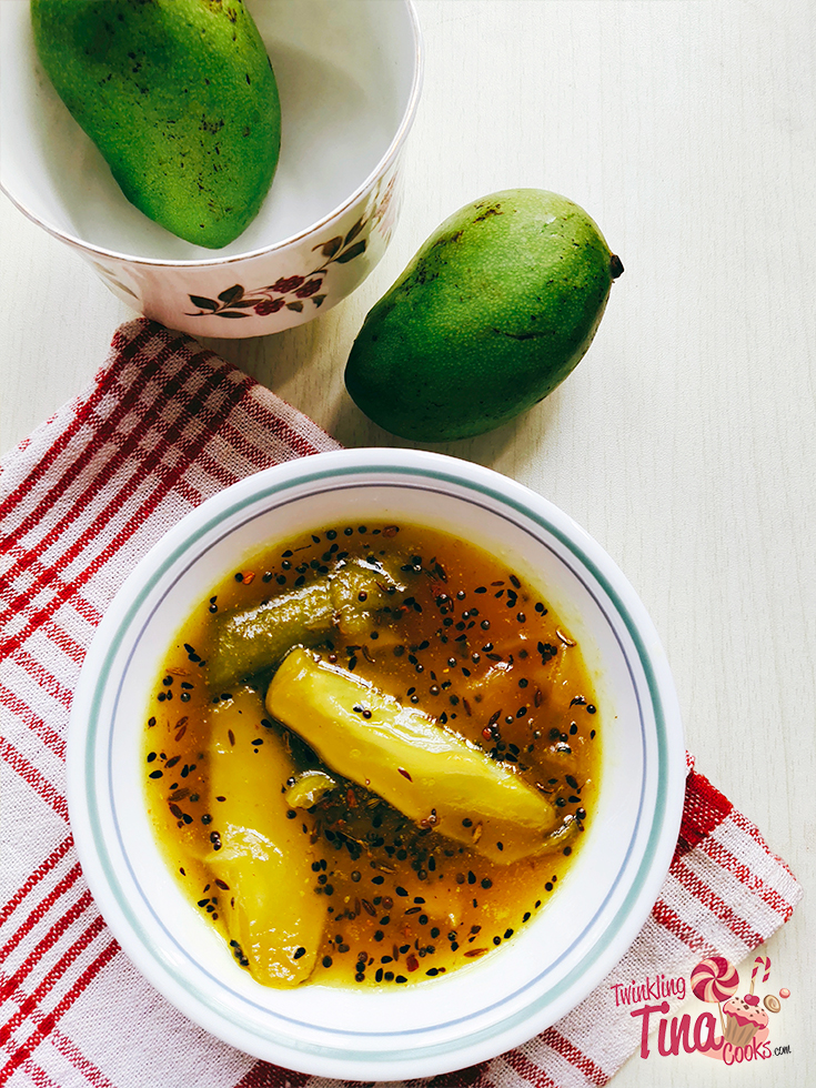 bengali raw mango chutney recipe